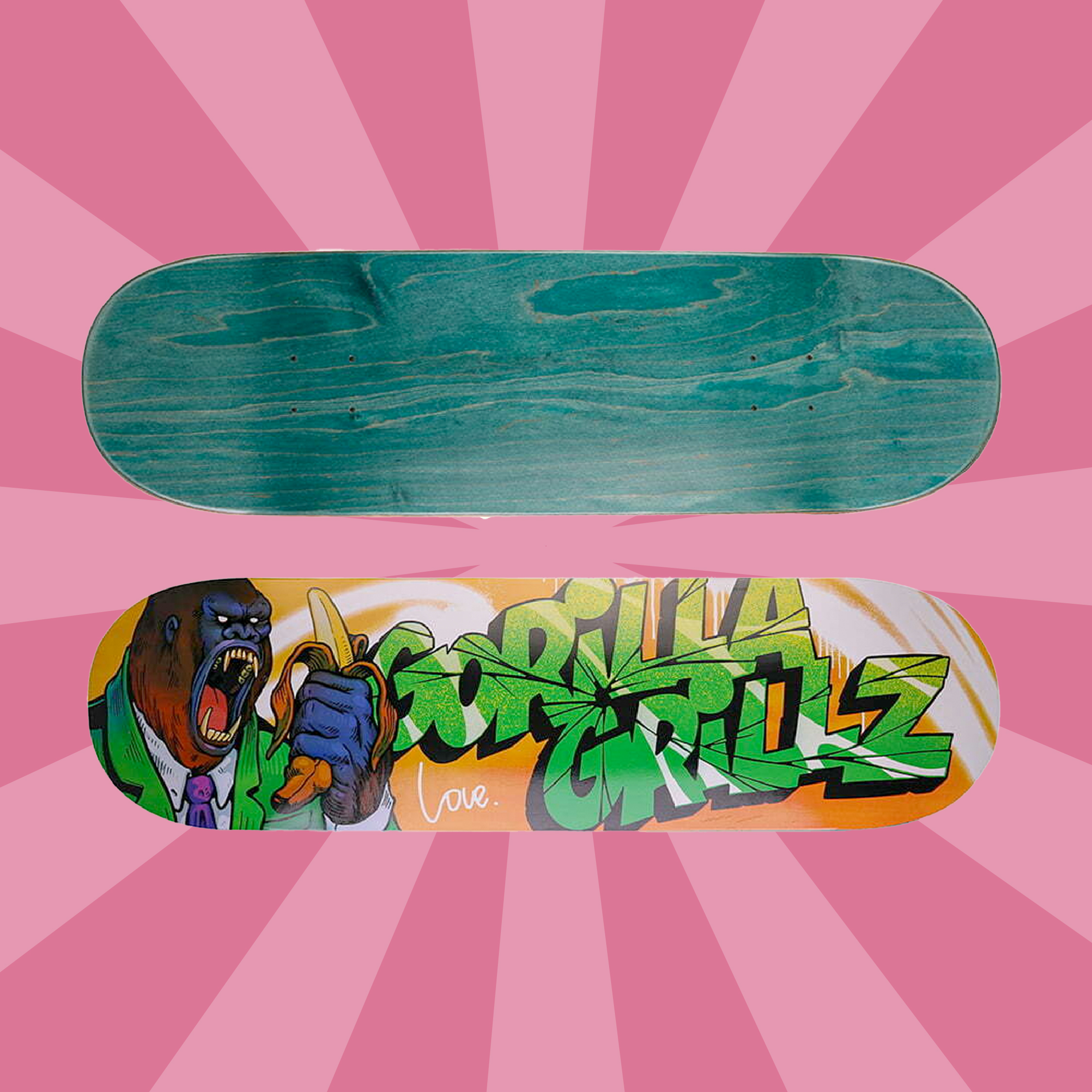 Skate Gorilla Grillz x Love