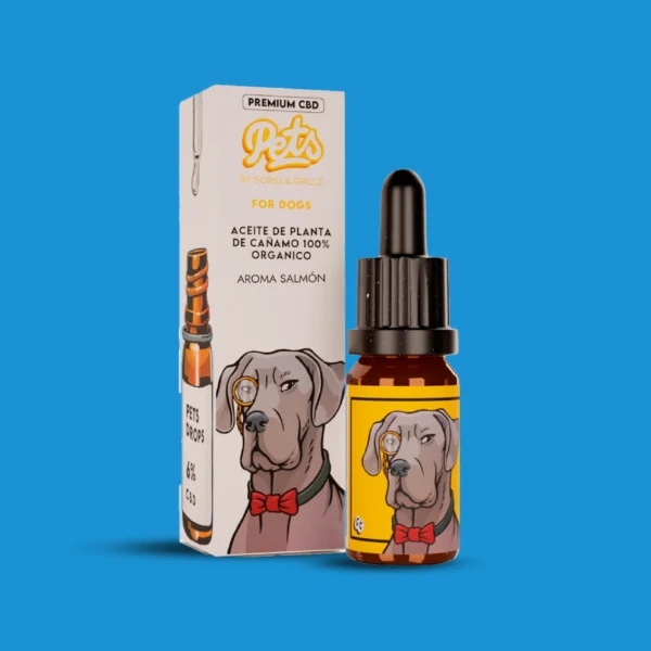 Aceite CBD 6% perros con salmon - Imagen 2