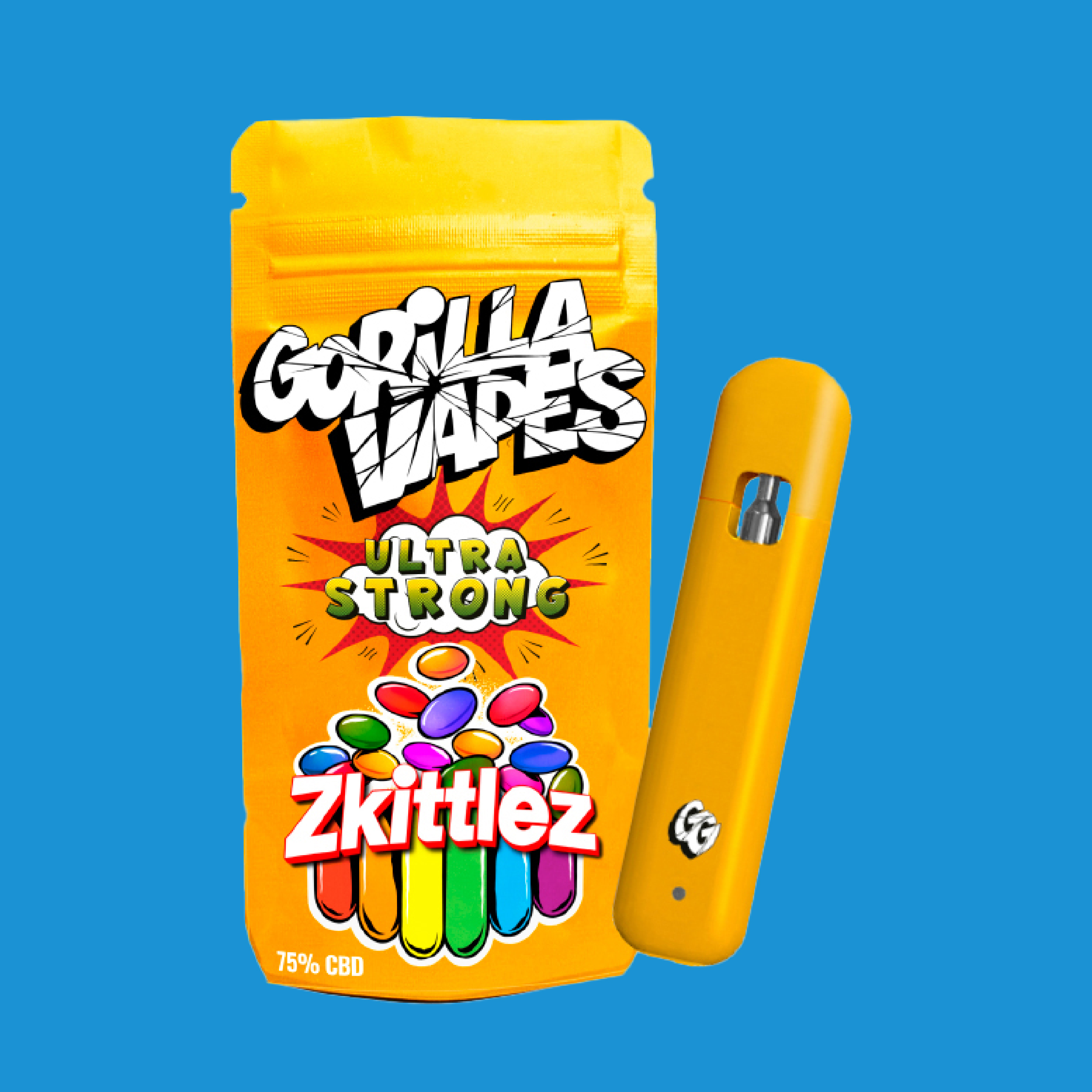 VAPE ZKITTLEZ 75% CBD