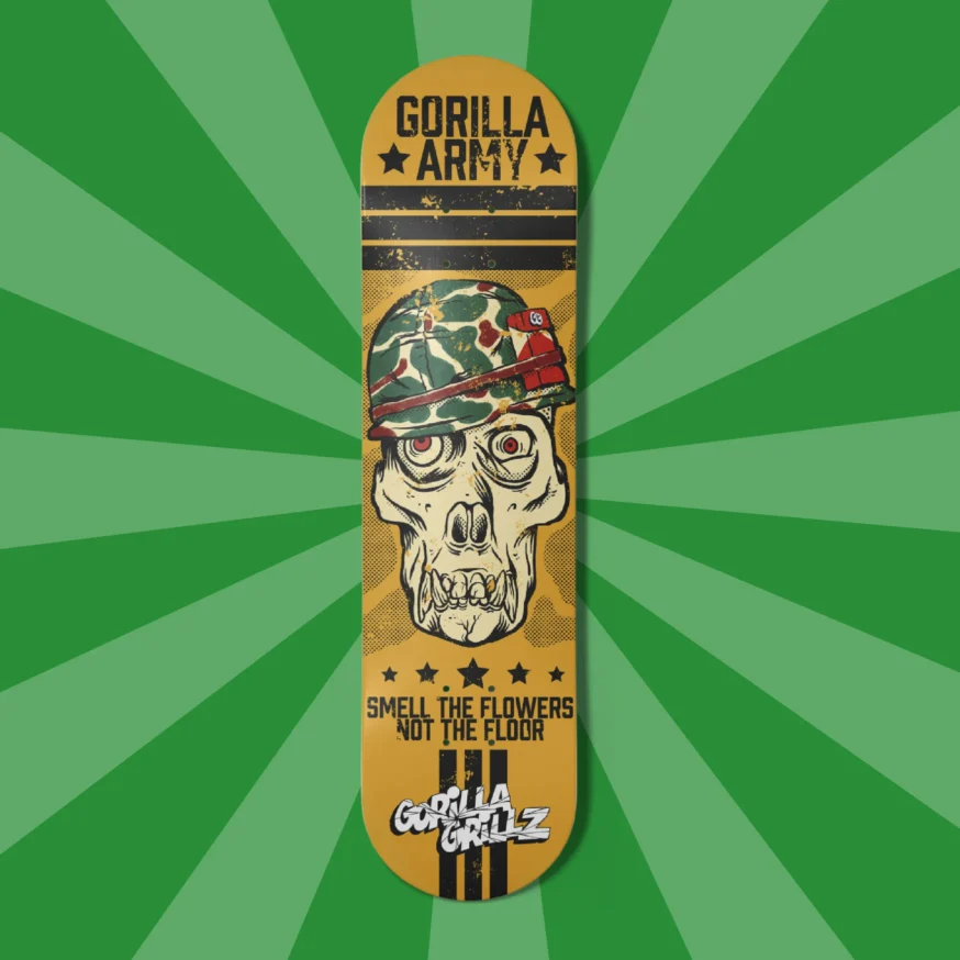 Skate Gorilla Grillz GORILLA ARMY