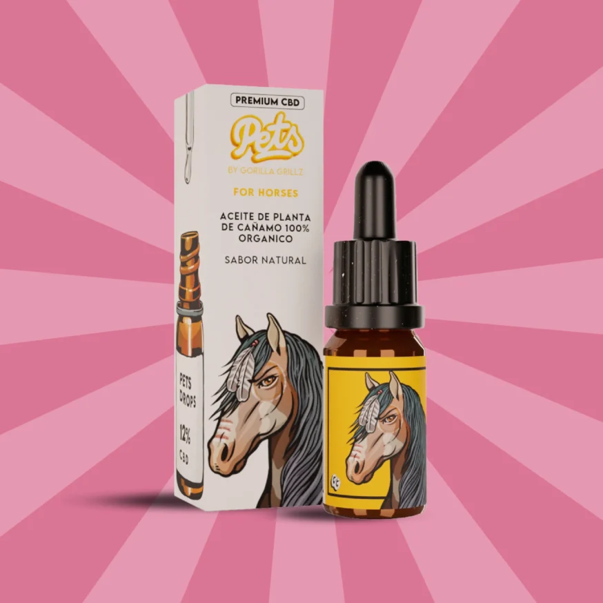 Aceite CBD para caballos 12% - 10ml