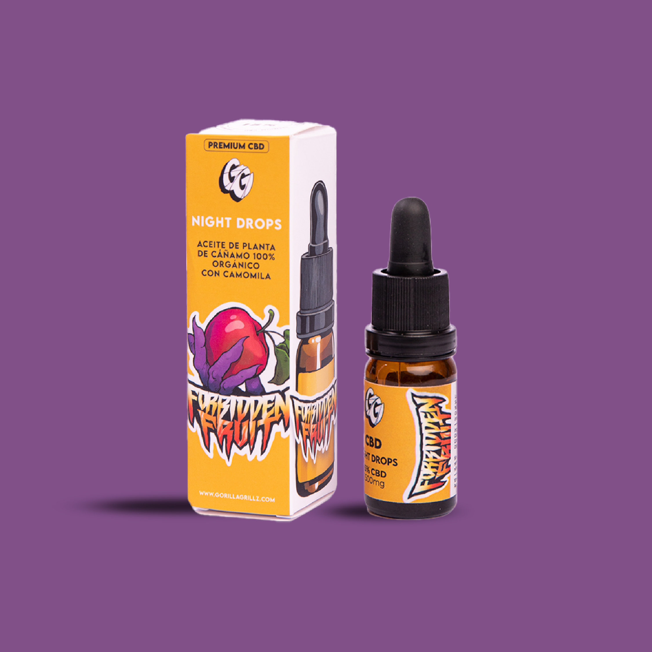 ÓLEO CBD 15% NIGHT DROPS + camomila | 1500 mg - 10ml