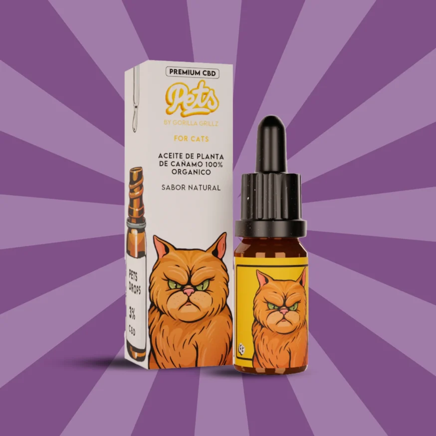 Óleo CBD PETS 3% para gatos - 10ml