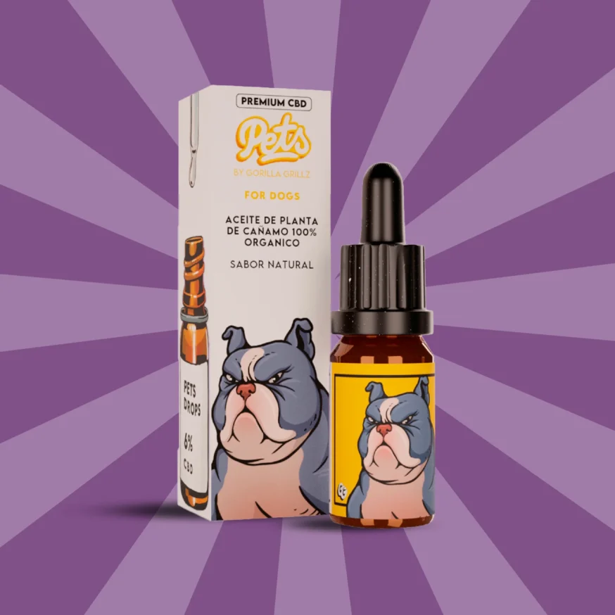 Óleo CBD PETS 6% para cães - 10ml