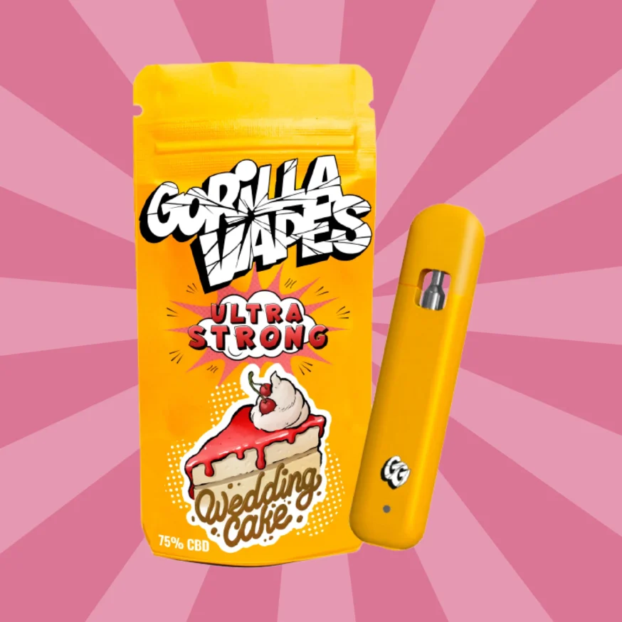 CBD Wedding Cake Vape (1ml/750mg) | Gorilla Grillz