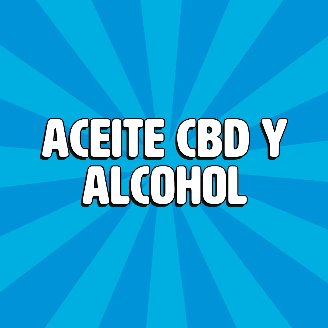 aceite cbd y alcohol